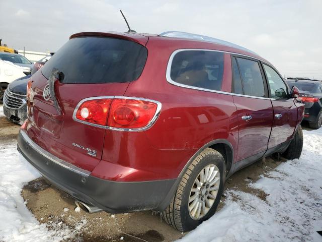 5GAER23728J283055 - 2008 BUICK ENCLAVE CXL RED photo 3