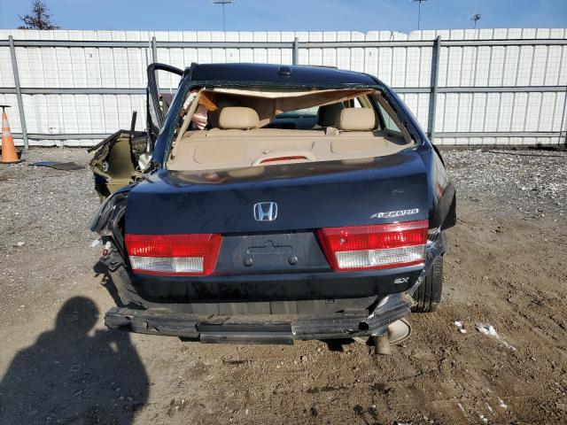 1HGCM56804A118207 - 2004 HONDA ACCORD EX BLACK photo 6