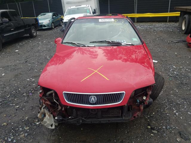 19UYA2251XL005903 - 1999 ACURA 3.0CL RED photo 7