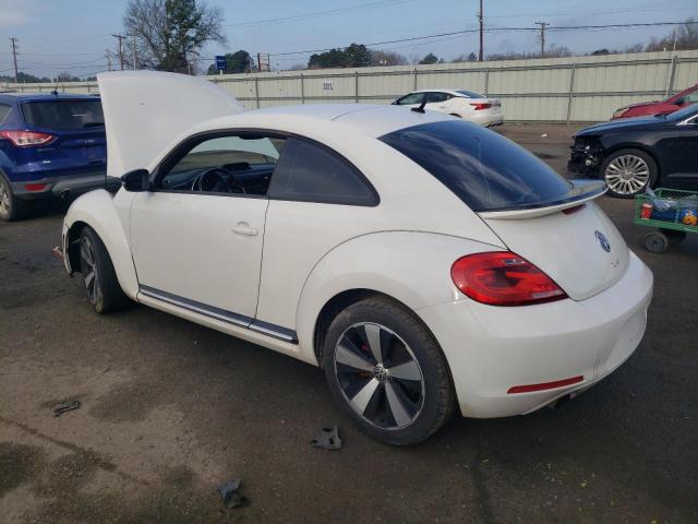 3VW467AT6CM643730 - 2012 VOLKSWAGEN BEETLE TURBO WHITE photo 2