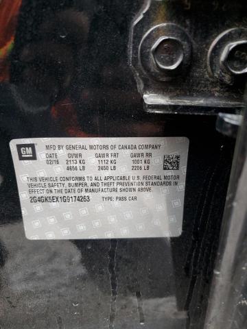 2G4GK5EX1G9174263 - 2016 BUICK REGAL 黑色 照片 12