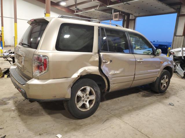 2HKYF18416H557641 - 2006 HONDA PILOT EX BEIGE photo 3