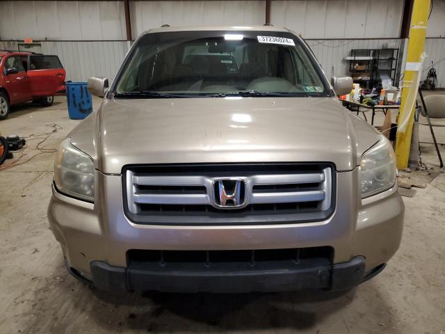 2HKYF18416H557641 - 2006 HONDA PILOT EX BEIGE photo 5