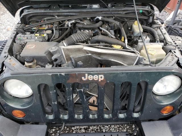 1J4GA2D13AL206448 - 2010 JEEP WRANGLER SPORT GREEN photo 12