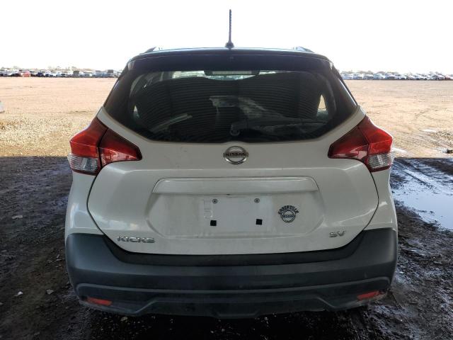 3N1CP5CU7KL482530 - 2019 NISSAN KICKS S WHITE photo 6