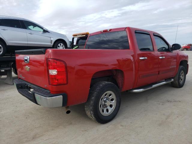 2GCEC13C871515223 - 2007 CHEVROLET SILVERADO C1500 CREW CAB RED photo 3