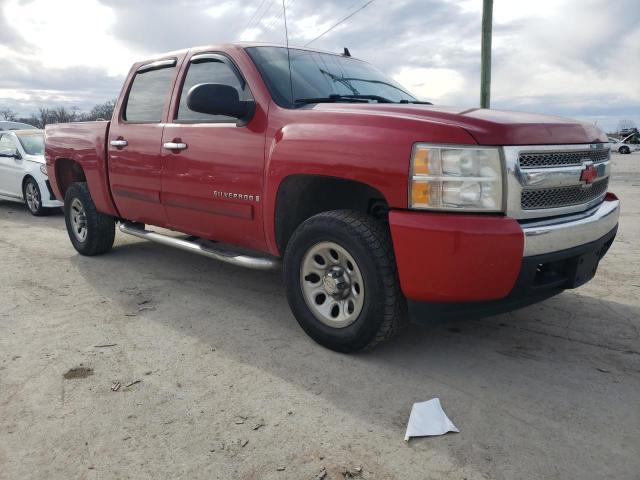 2GCEC13C871515223 - 2007 CHEVROLET SILVERADO C1500 CREW CAB RED photo 4