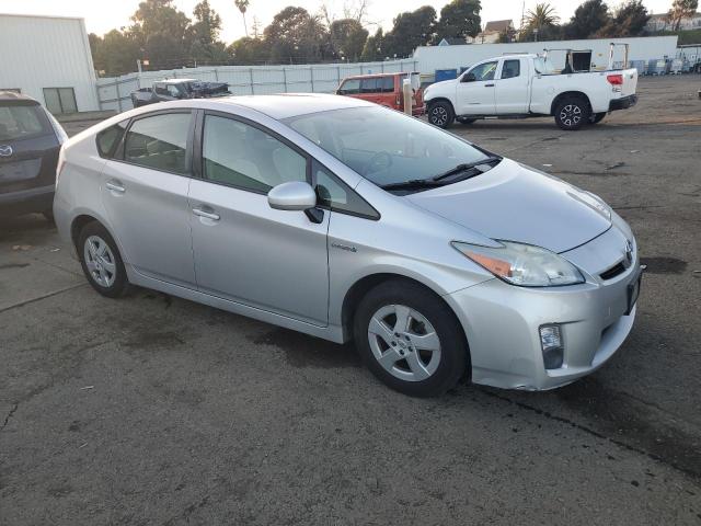 JTDKN3DU2A5017962 - 2010 TOYOTA PRIUS SILVER photo 4