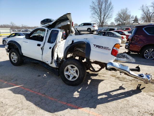 5TEGN92NX3Z224300 - 2003 TOYOTA TACOMA DOUBLE CAB PRERUNNER WHITE photo 2