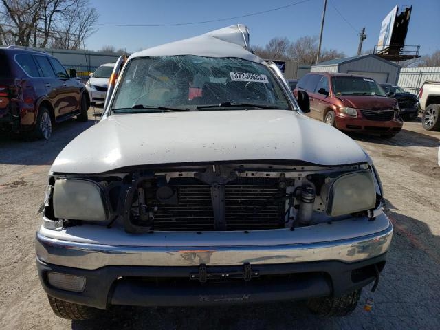 5TEGN92NX3Z224300 - 2003 TOYOTA TACOMA DOUBLE CAB PRERUNNER WHITE photo 5