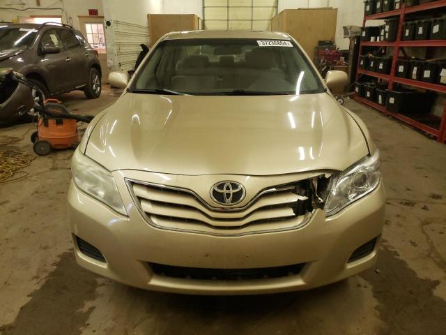 4T4BF3EK1BR121507 - 2011 TOYOTA CAMRY BASE GOLD photo 5