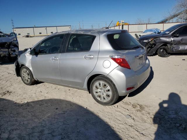 JTDKTUD37CD516204 - 2012 TOYOTA YARIS GRAY photo 2