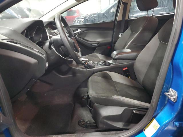 1FADP3F20EL420683 - 2014 FORD FOCUS SE BLUE photo 7