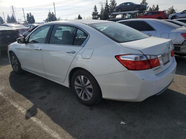 1HGCR2F31EA131246 - 2014 HONDA ACCORD LX WHITE photo 2