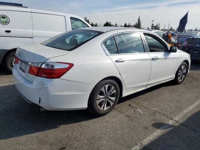 1HGCR2F31EA131246 - 2014 HONDA ACCORD LX WHITE photo 3