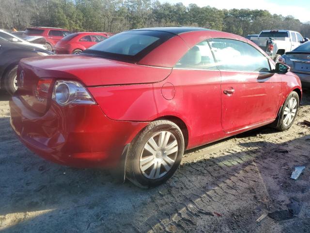 WVWBA71F19V009985 - 2009 VOLKSWAGEN EOS TURBO RED photo 3