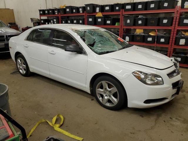 1G1ZA5EU4CF391029 - 2012 CHEVROLET MALIBU LS WHITE photo 4