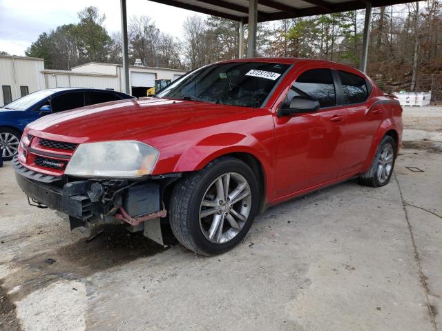 1C3CDZAB9EN188053 - 2014 DODGE AVENGER SE RED photo 1