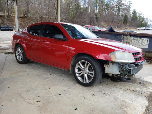 1C3CDZAB9EN188053 - 2014 DODGE AVENGER SE RED photo 4