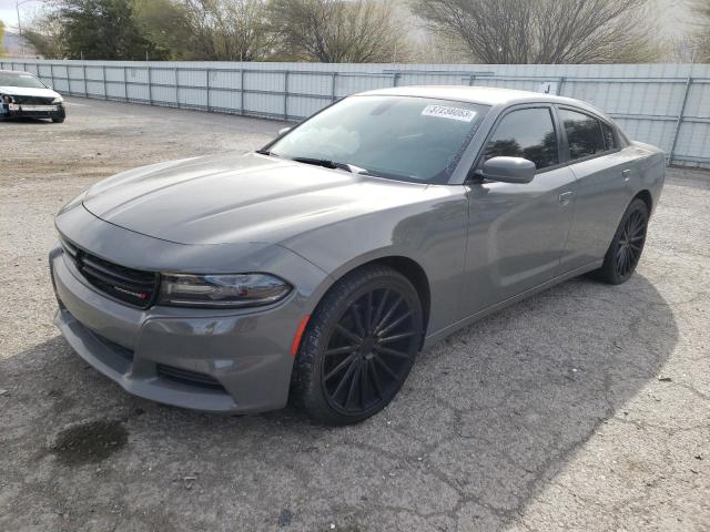 2C3CDXBGXJH196342 - 2018 DODGE CHARGER SXT GRAY photo 1