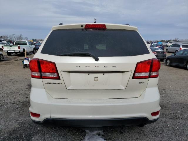 3C4PDCBB3DT653272 - 2013 DODGE JOURNEY SXT WHITE photo 6