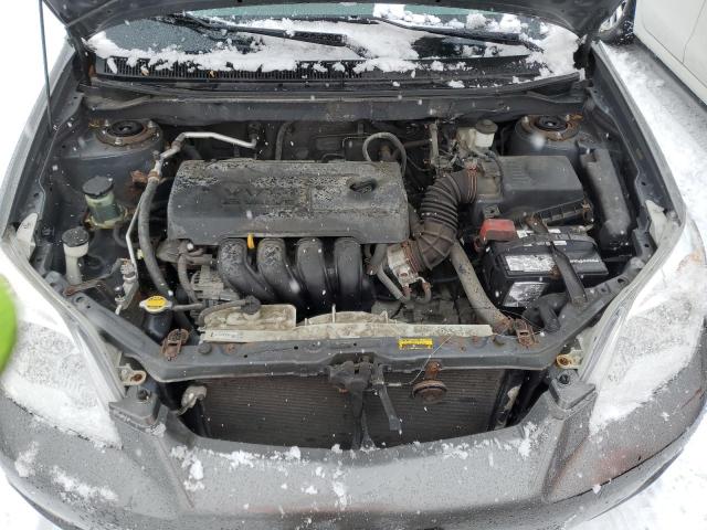 2T1KR32E48C702073 - 2008 TOYOTA COROLLA MA XR CHARCOAL photo 11