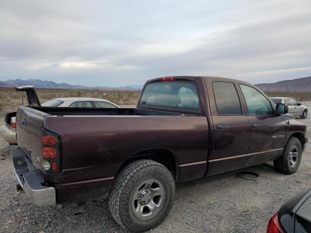 1D7HA18D24S673658 - 2004 DODGE RAM 1500 ST BURGUNDY photo 3