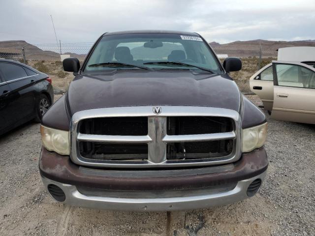 1D7HA18D24S673658 - 2004 DODGE RAM 1500 ST BURGUNDY photo 5