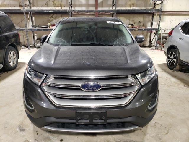 2FMTK4J90FBB85147 - 2015 FORD EDGE SEL GRAY photo 5