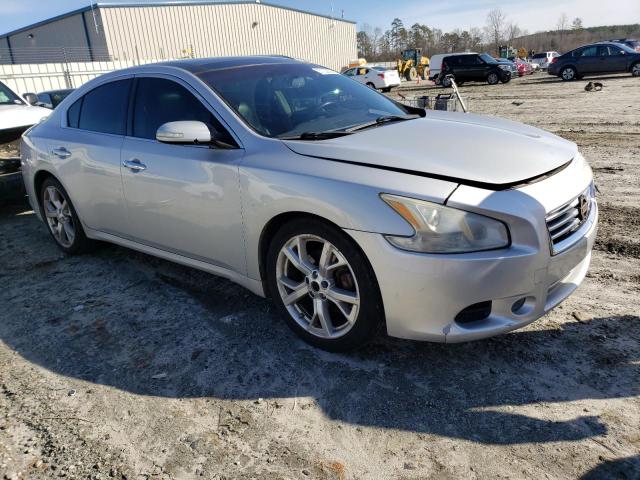 1N4AA5APXCC870339 - 2012 NISSAN MAXIMA S SILVER photo 4