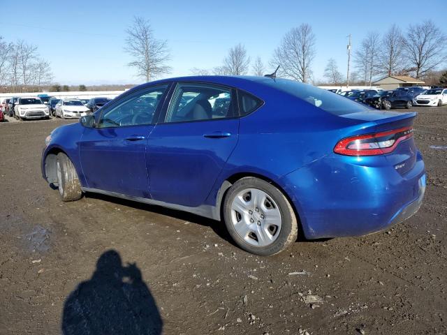 1C3CDFAA0ED695483 - 2014 DODGE DART SE BLUE photo 2