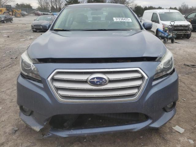 4S3BNAF6XG3031115 - 2016 SUBARU LEGACY 2.5I PREMIUM BLUE photo 5