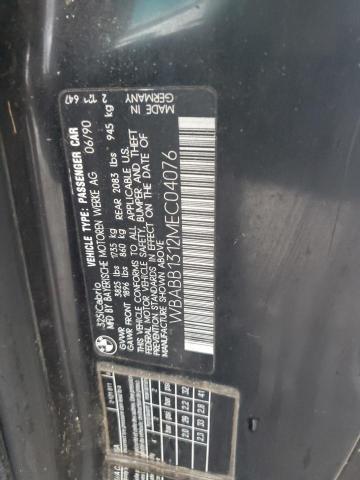 WBABB1312MEC04076 - 1991 BMW 325 IC BLACK photo 13