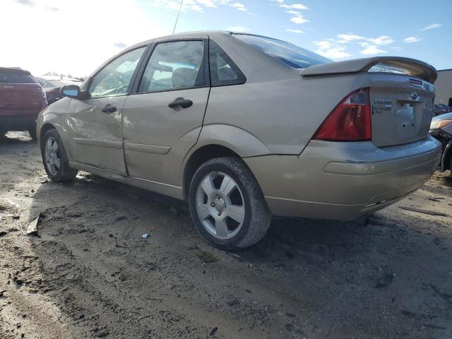 1FAHP34N07W187162 - 2007 FORD FOCUS ZX4 BEIGE photo 2