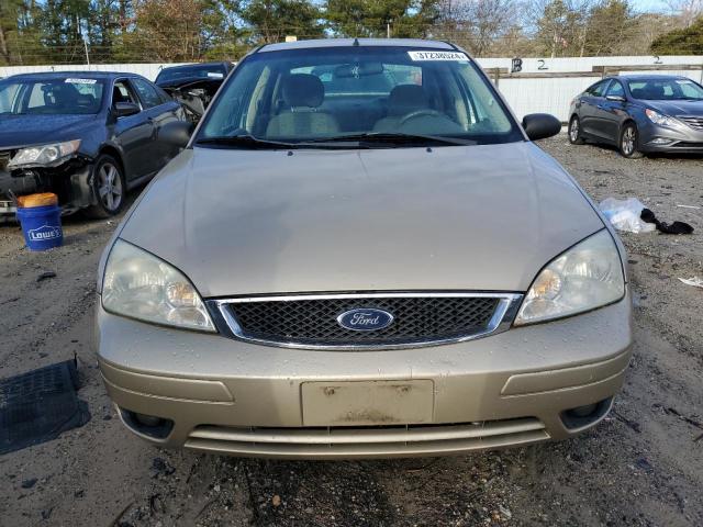 1FAHP34N07W187162 - 2007 FORD FOCUS ZX4 BEIGE photo 5