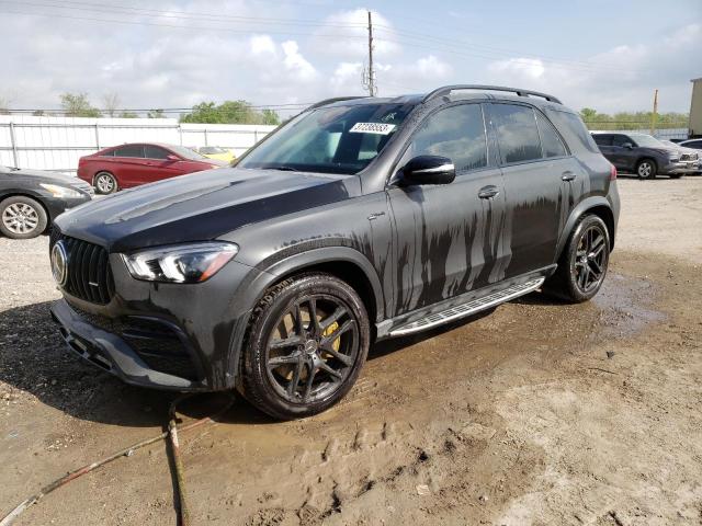 4JGFB6BB7MA297916 - 2021 MERCEDES-BENZ GLE AMG 53 4MATIC BLACK photo 1