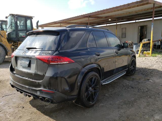 4JGFB6BB7MA297916 - 2021 MERCEDES-BENZ GLE AMG 53 4MATIC BLACK photo 3