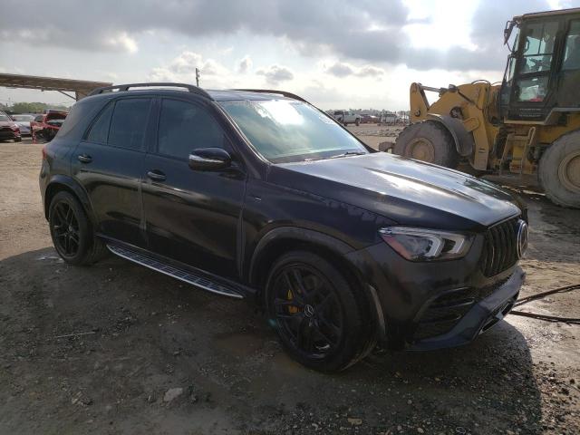 4JGFB6BB7MA297916 - 2021 MERCEDES-BENZ GLE AMG 53 4MATIC BLACK photo 4