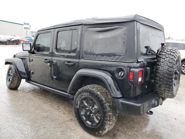 1C4HJXDG8NW251837 - 2022 JEEP WRANGLER U SPORT შავი ფოტო 2