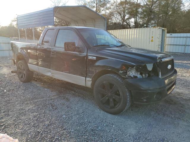 1FTPX12V96NB17001 - 2006 FORD F150 BLACK photo 4