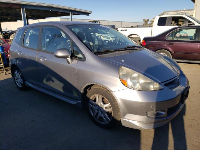 JHMGD38608S049999 - 2008 HONDA FIT SPORT SILVER photo 4