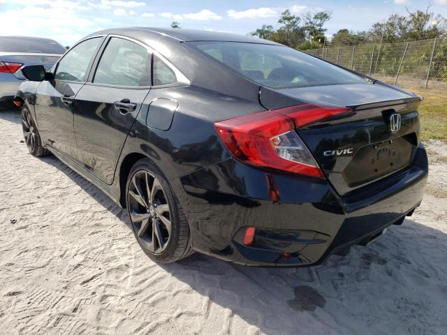 2HGFC2F83KH514659 - 2019 HONDA CIVIC SPORT 黑色 照片 2