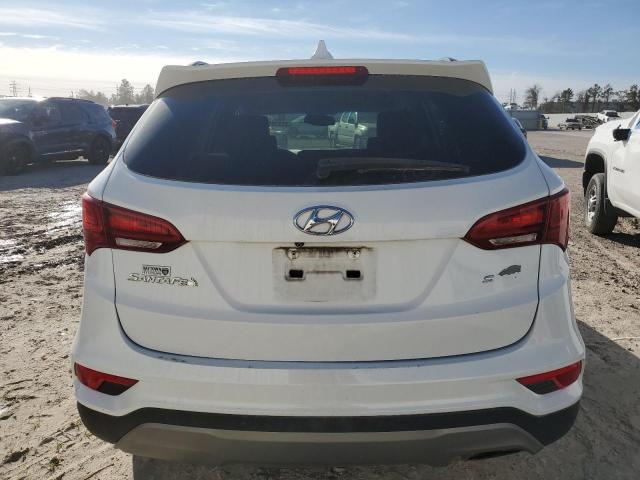 5NMZU3LB8JH066887 - 2018 HYUNDAI SANTA FE S WHITE photo 6