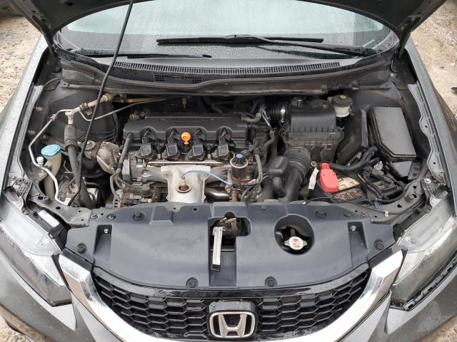 2HGFB2F92DH567383 - 2013 HONDA CIVIC EXL ნაცრისფერი ფოტო 11
