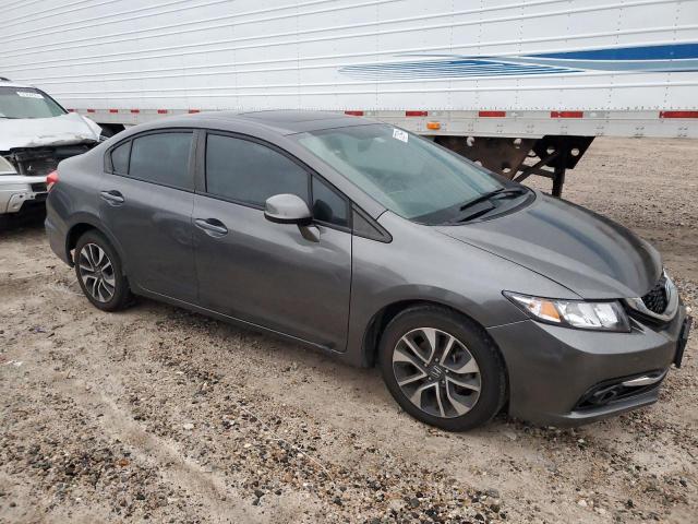 2HGFB2F92DH567383 - 2013 HONDA CIVIC EXL GRAY photo 4