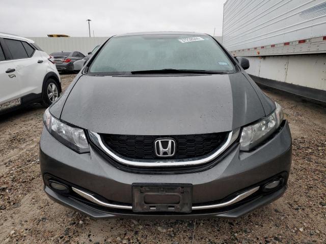 2HGFB2F92DH567383 - 2013 HONDA CIVIC EXL GRAY photo 5