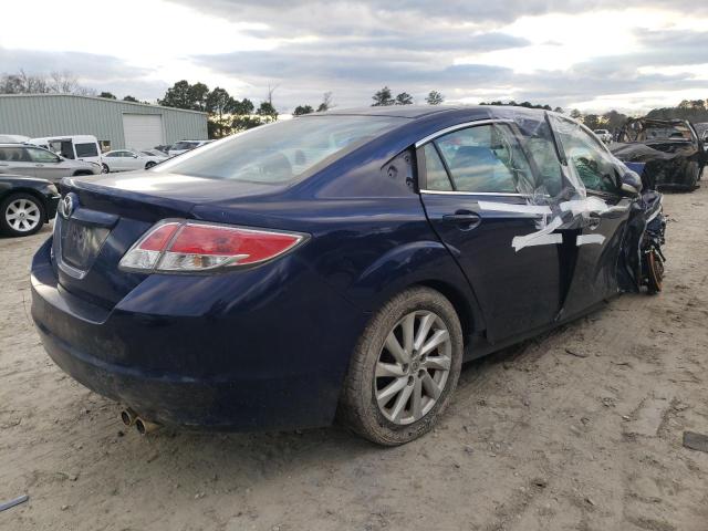 1YVHZ8CH6B5M07586 - 2011 MAZDA 6 I BLUE photo 3