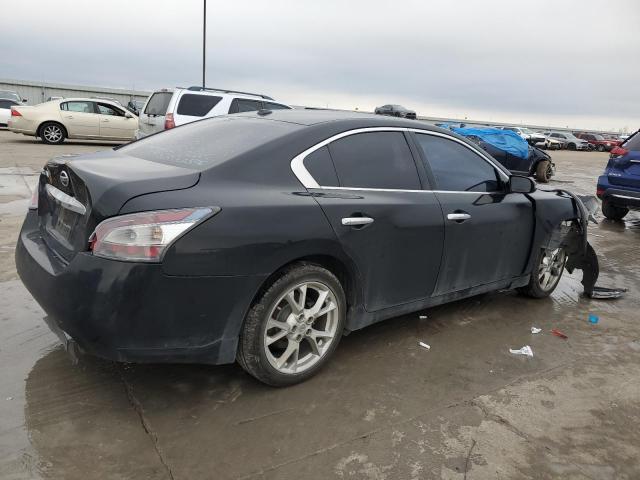 1N4AA5AP3EC456418 - 2014 NISSAN MAXIMA S BLACK photo 3