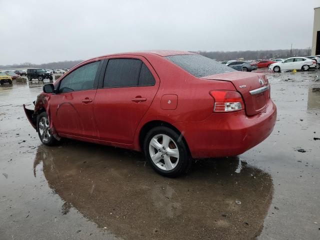 JTDBT923984027195 - 2008 TOYOTA YARIS RED photo 2