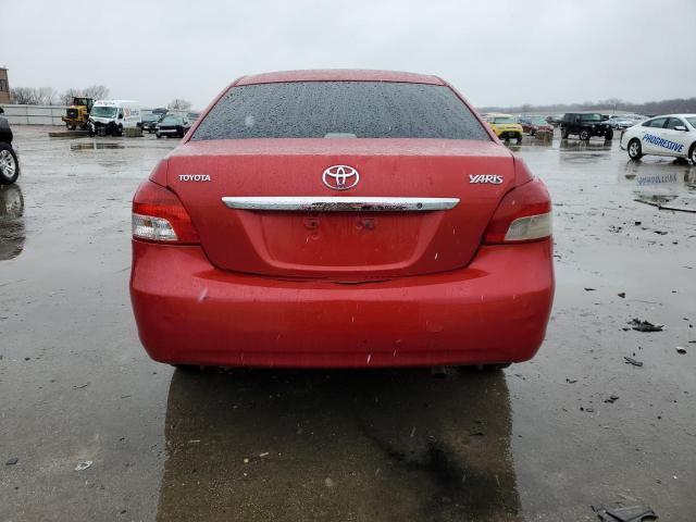 JTDBT923984027195 - 2008 TOYOTA YARIS RED photo 6